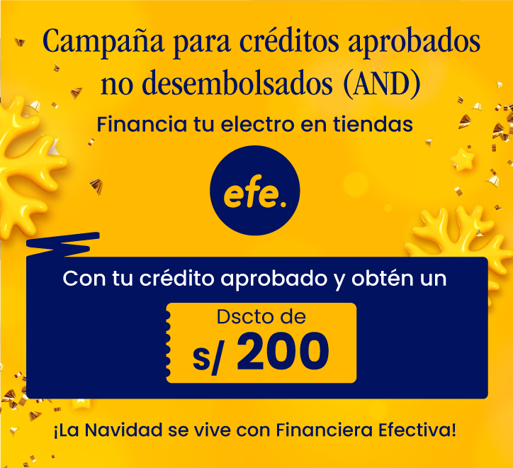 Financia tu Electro con tu Crédito Aprobado