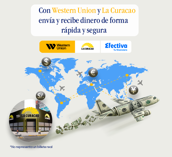 Envía y recibe dinero de forma rápida y segura